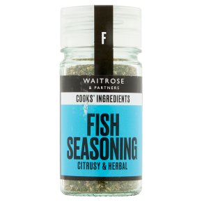 Waitrose Cooks Ingredients Fish Seasoning 42g