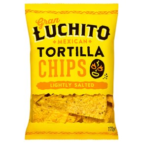 GRAN LUCHITO Tortilla Chips - Lightly Salted 170g