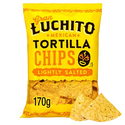 Gran Luchito Tortilla Chips - Lightly Salted 170g