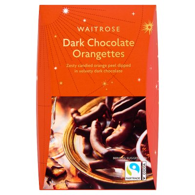 Waitrose Christmas Dark Chocolate Orangettes 175g