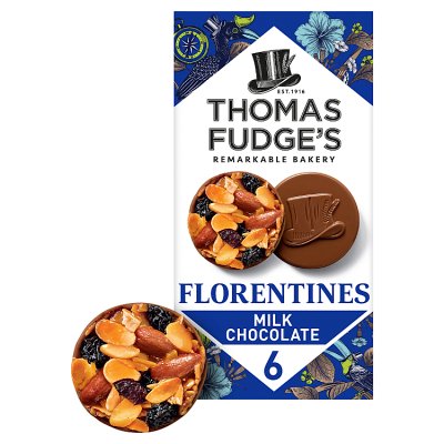 Thomas Fudge's Milk Chocolate Florentines, 114g