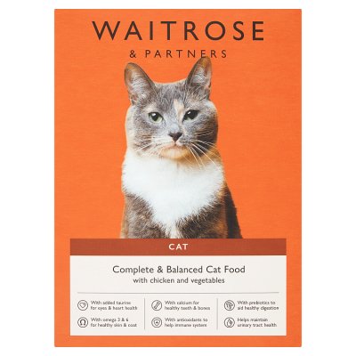 Waitrose Cat Complete Balance Chic and Veg   950g