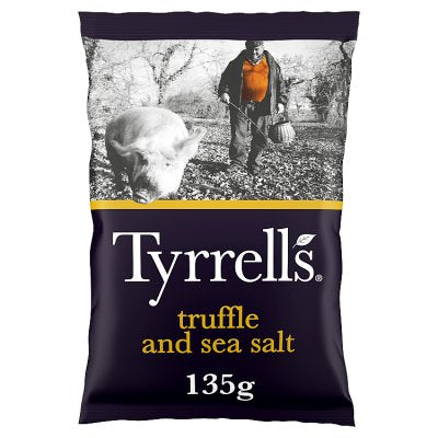 Tyrrells Black Truffle & Sea Salt, 150g