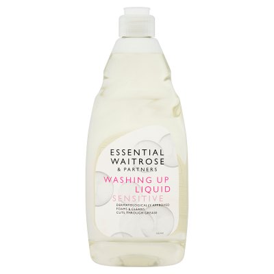 Waitrose Essential Washing Up Liquid Sensitive 500ml