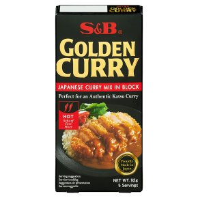 S&B Golden Curry Mix - Hot 92g