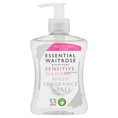 Waitrose Essential Sensitive Hand Wash, 250ml