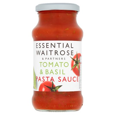 Waitrose essential Tomato & Basil Pasta Sauce, 340g