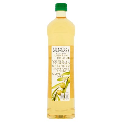 Waitrose Essential Light in Colour Olive Oil, 1L