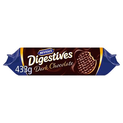 McVities Digestives Dark Chocolate, 433g
