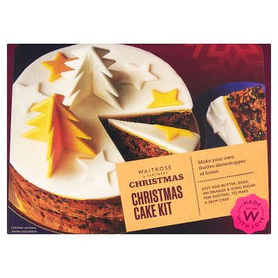 Waitrose Christmas Cake Kit 1.57Kg
