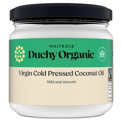 Waitrose Duchy Organic Fairtrade Coconut Oil 300ml