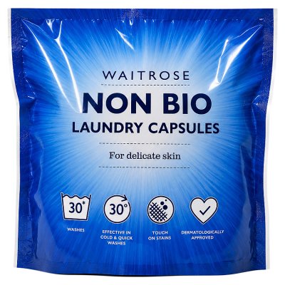 Waitrose Non Bio Laundry Capsules  570g