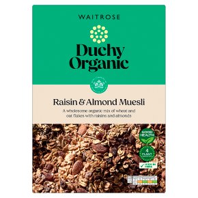 Duchy Organic Muesli with Raisins & Almonds  750g