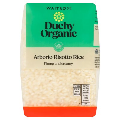 Waitrose Duchy Organic Arborio Risotto Rice 500g