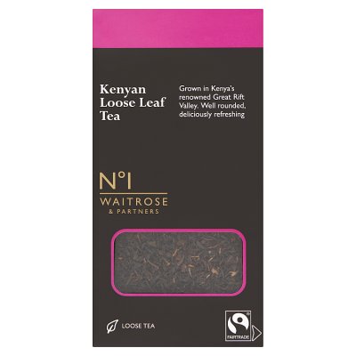 Waitrose No.1 Kenyan Loose Leaf Tea 125g