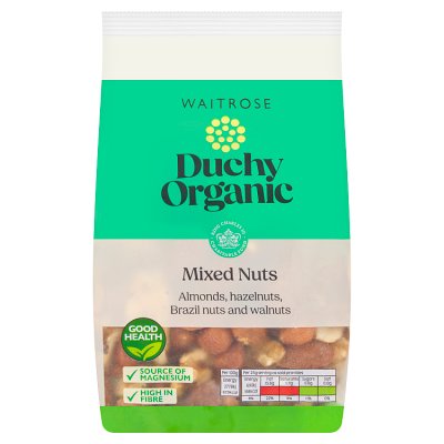 Waitrose Duchy Organic Mixed Nuts180g