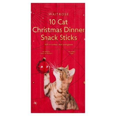 Waitrose Christmas Deli Sticks for Cats 50g