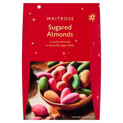 Waitrose Christmas Sugared Almonds 175g