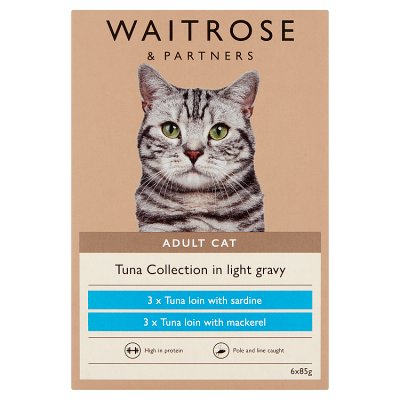 Waitrose P&L Tuna Collection in Gravy  6 x 85g