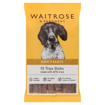 Waitrose 15 Tripe Sticks  90g