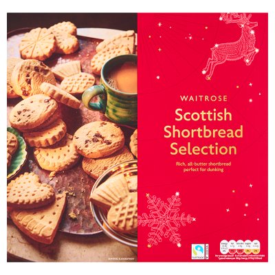 Waitrose Christmas Scottish Shortbread Selection 450g
