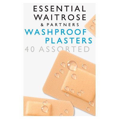 Essential Washproof Plasters  40s