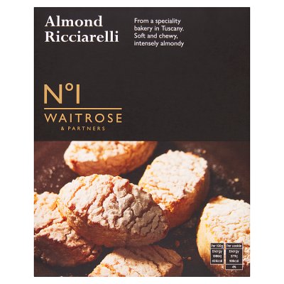 Waitrose No.1 9 Italian Almond Ricciarelli Cookies 180g
