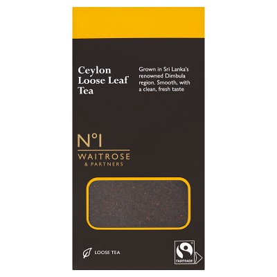 Waitrose No.1 Ceylon Loose Leaf Tea 125g
