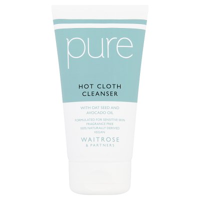 Waitrose Pure Hot Cloth Cleanser  150ml
