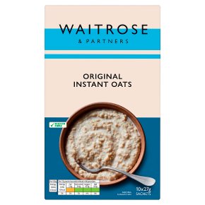 Waitrose Original Instant Porridge Oats 10x27g