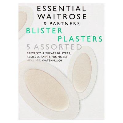 Waitrose Essential Blister Plasters  5s