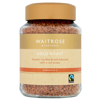 Waitrose Gold Roast Instant Coffee  100g