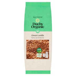 Duchy Organic Green Lentils   500g