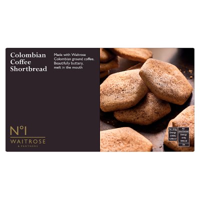 Waitrose Colombian Coffee Shortbread 160g
