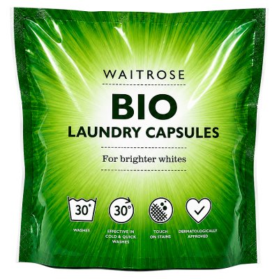 Waitrose Bio Laundry Capsules  570g