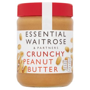 Waitrose Essential Crunchy Peanut Butter 500g