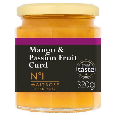 Waitrose No.1 Mango and Passionfruit Curd 320g