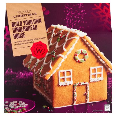 Waitrose Christmas Build Your Own Gingerbread House 654g