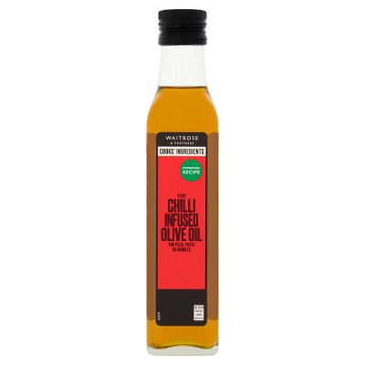 Waitrose Cooks Ingredients Chilli Extra Virgin Olive Oil, 250ml
