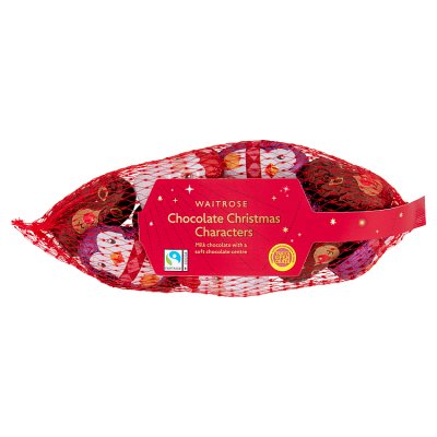 Waitrose Christmas Chocolate Christmas Characters 75g