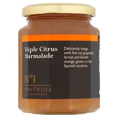 Waitrose No.1 Triple Citrus Marmalade 320g