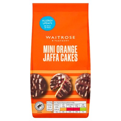 Waitrose Mini Jaffa Cakes, 125g