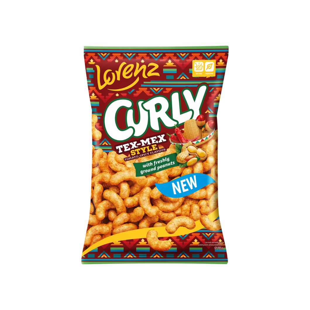 Lorenz Curly Tex-Mex Snacks 100g
