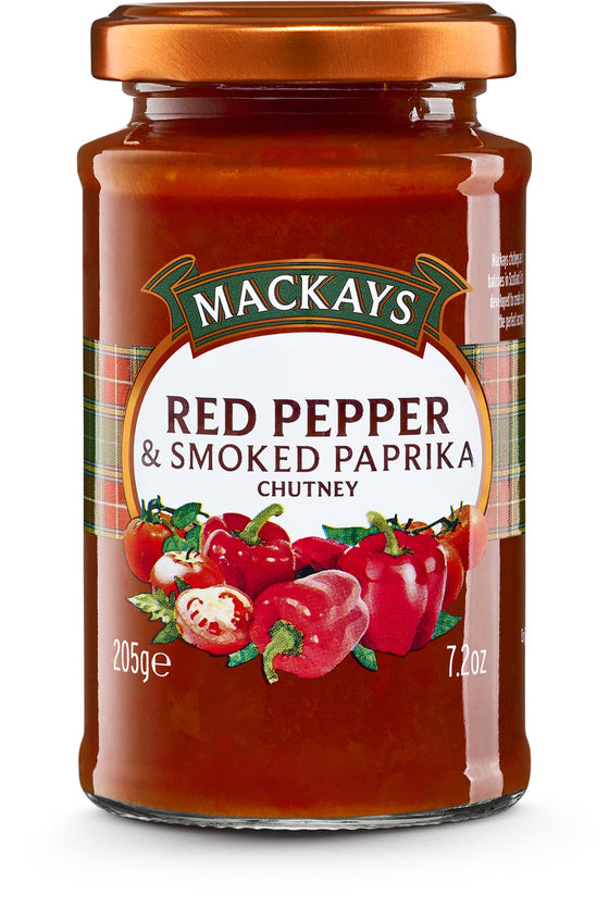 Mackays Red Pepper & Smoked Paprika Chutney, 205g