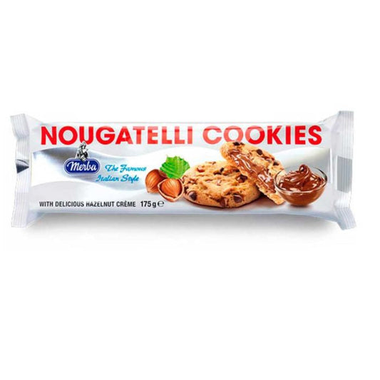 Merba Nougatelli Cookies 175g