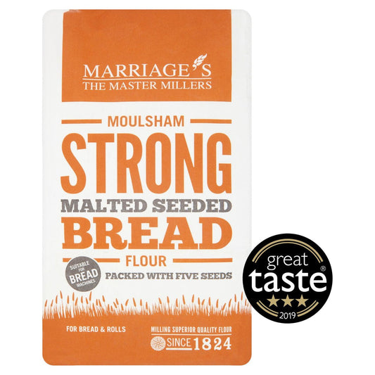 Marriages Moulsham Strong Malted Seeded Bread Four