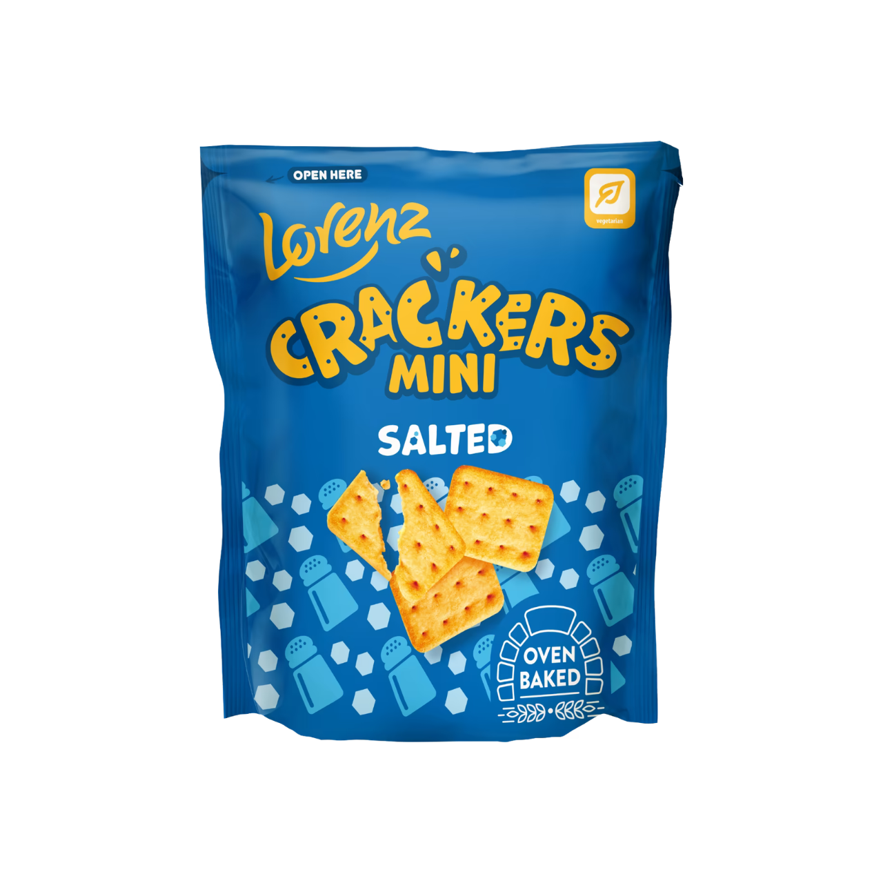 Lorenz Mini Crackers - Salted 100g