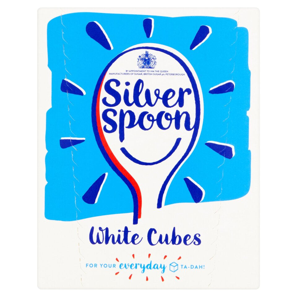 Silver Spoon White Sugar Cubes, 500g