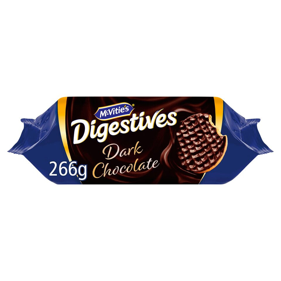McVitie's Dark Chocolate Digestives, 266g