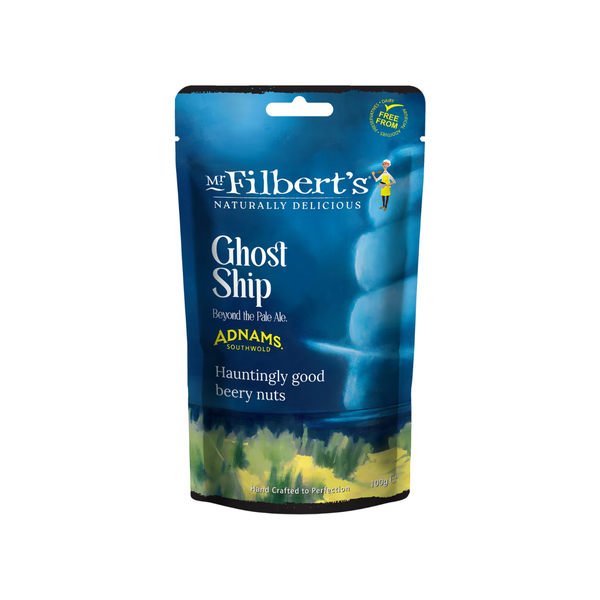 Mr Filbert's Adnams Ghost Ship Beery Peanuts 100g